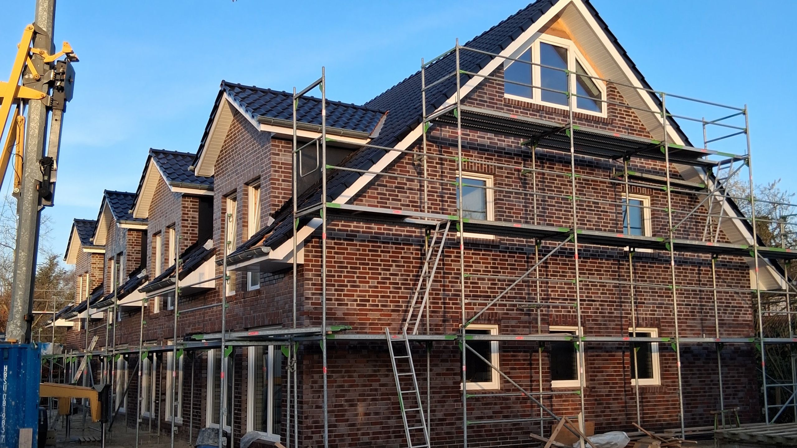 Neubau von 4 Reihenhäusern in Oldenburg-Ofenerdiek
